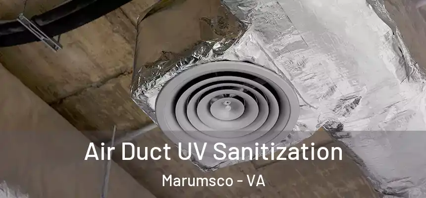  Air Duct UV Sanitization Marumsco - VA