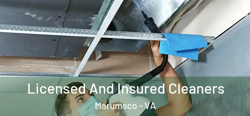 Licensed And Insured Cleaners Marumsco - VA