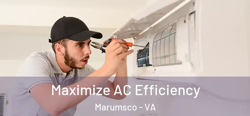  Maximize AC Efficiency Marumsco - VA